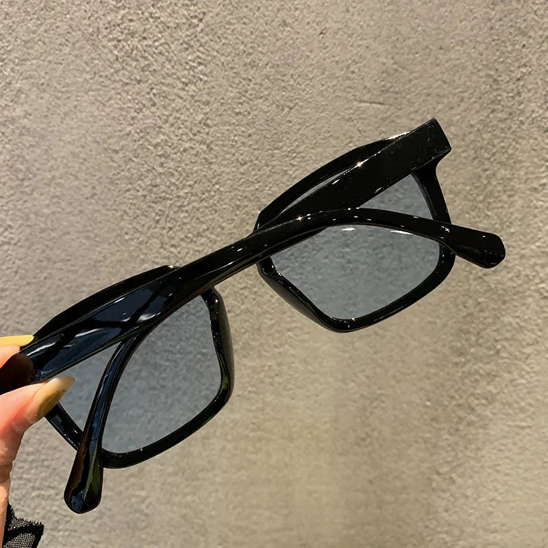 Lunettes de soleil carrées à clous polygonaux de haute qualité de marque RMM pour hommes et femmes, lunettes de soleil hip-hop rétro