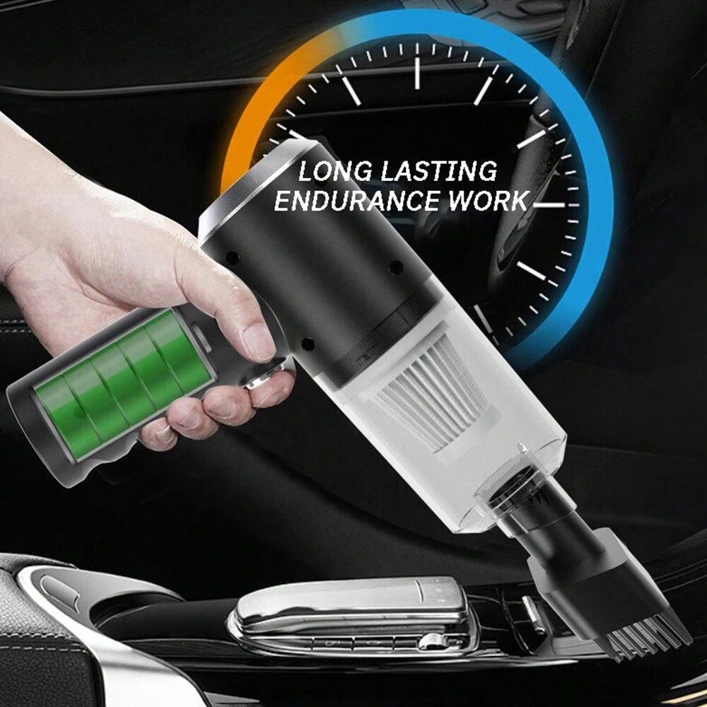 Aspirateur combiné 3 en 1 avec aspiration et soufflage intégrés, chargement USB, petit aspirateur domestique pour voiture