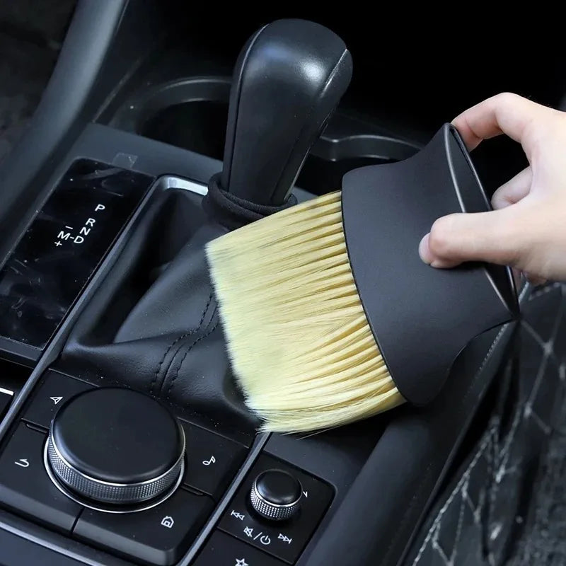 1T Brosse de dépoussiérage pour sortie de climatisation, collecteur de poussière pour lavage de voiture, grande brosse avec une bonne élasticité, accessoires de nettoyage