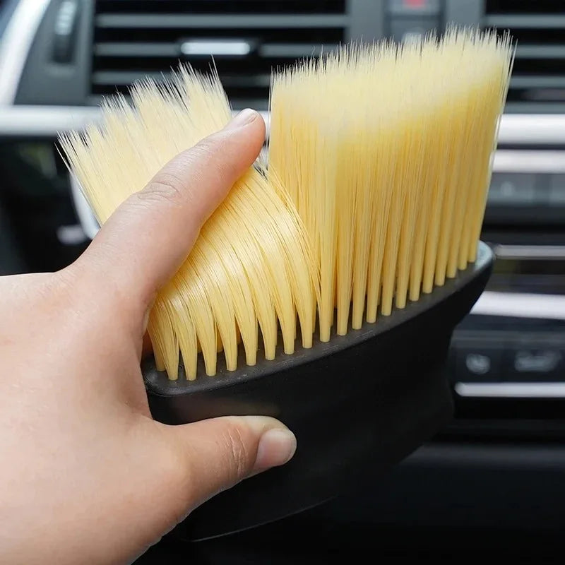 1T Brosse de dépoussiérage pour sortie de climatisation, collecteur de poussière pour lavage de voiture, grande brosse avec une bonne élasticité, accessoires de nettoyage