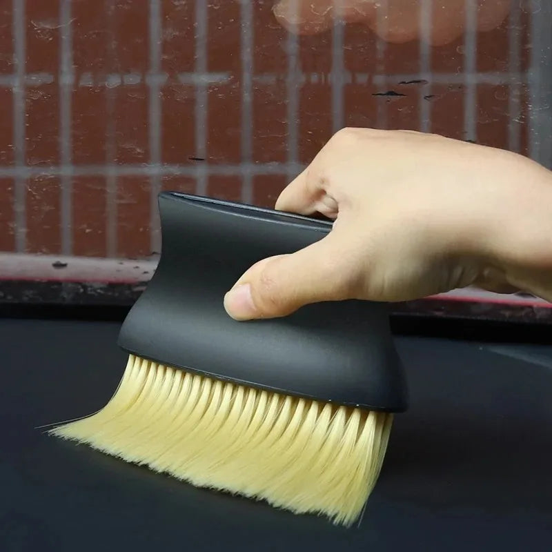 1T Brosse de dépoussiérage pour sortie de climatisation, collecteur de poussière pour lavage de voiture, grande brosse avec une bonne élasticité, accessoires de nettoyage